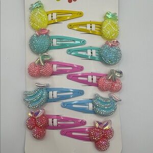 Adorable Fruit Barrettes Hair Clip Accessories